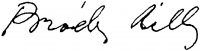  Bródy, Lili Signature