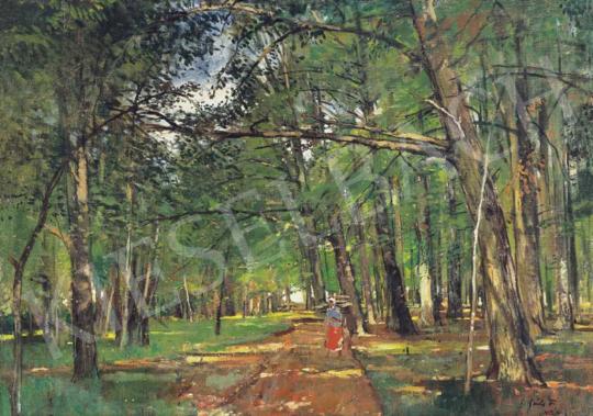 Gáll, Ferenc - Park in Nagybánya, 1943 | 32nd Auction auction / 126 Lot