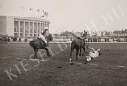 Reincke, M. - Magyar-német lovaspólómérkőzés (16:4),  Berlini Olimpia, 1936 (sajtófotó) 