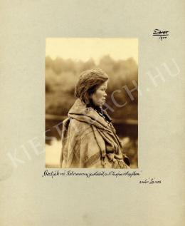 Dr. Jankó, János jr - Ostyak woman from the Kolszamory Yurta in the N.-Tugan valley (Photos from count Jenő Zichy's 3. Cau 