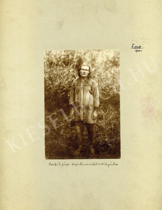 Dr. Jankó, János jr - Ostyak man from Kajukanovi in the N.Jugan, 1898 (Photos from count Jenő Zichy's 3. Caucasian expedit | Auction of Photos auction / 58 Lot