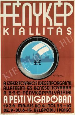 Ifj. Richter Ferenc - Fényképkiállítás plakátja, 1934 