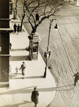 Osoha László - Budapesti utcasarok, 1930-as évek vége 