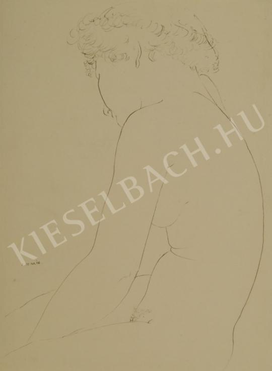 László, Gyula - Female Nude painting