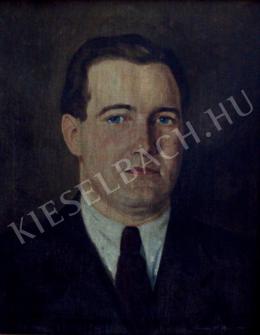 Sándor Mátyás - Klinger László arcképe (1939)