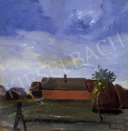  Endre, Béla - Farm yard of the lowlands 