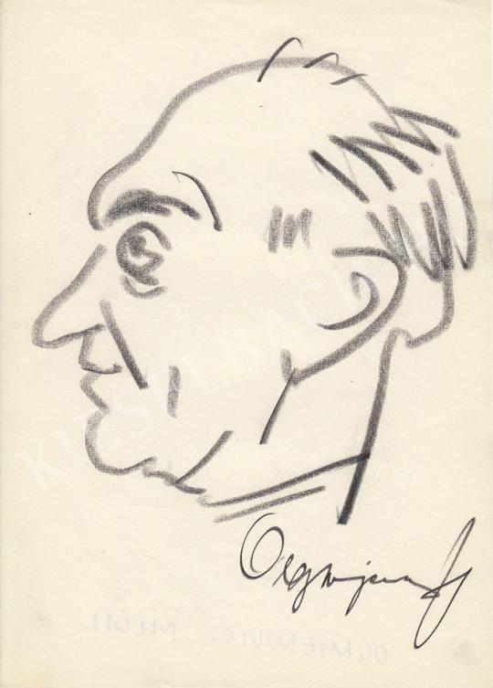 For sale  Rózsahegyi, György - Portrait of Milán Ognyenovics Politician 's painting