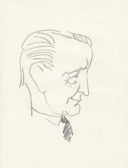  Rózsahegyi, György - Portrait of Endre Ilés Writer 