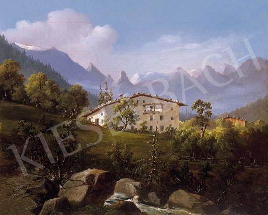 Feilhammer, Franz Anton - Alpine landscape | 10th Auction auction / 155 Lot