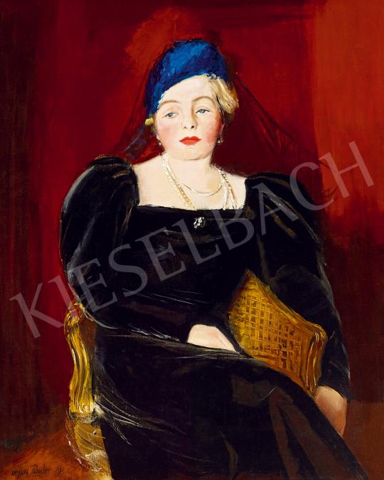  Pauser, Sergius - Lady in a Velvet Dress, 1939 | 53rd Autumn Auction auction / 215 Lot