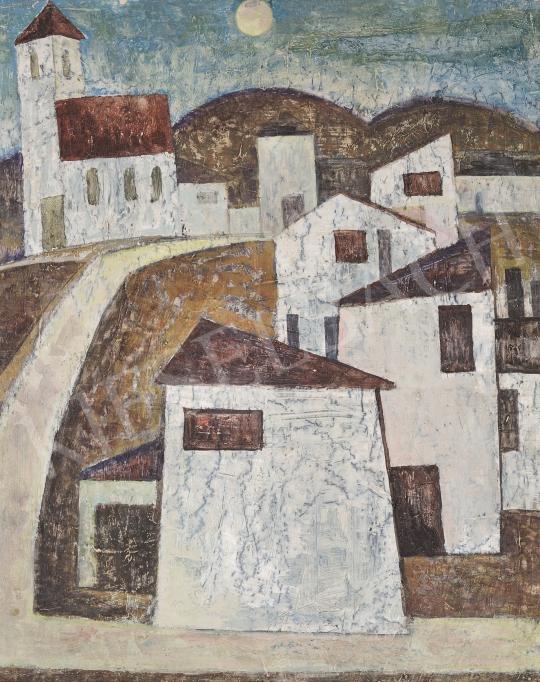  Chemez, Árpád - Border of Village painting