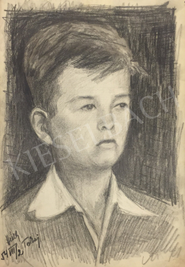  István Húth - Portrait of a Child 
