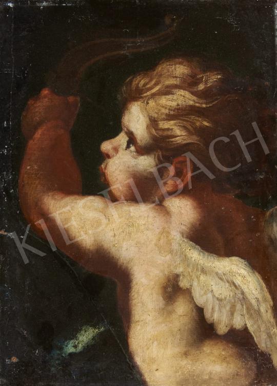 For sale  Ismeretlen közép-európai festő, 17. század - Crouching Cupid 's painting