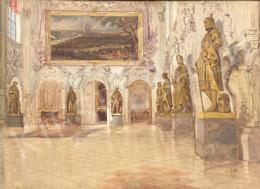 Bruck, Lajos - Knight's Hall of Schleissheim Castle 