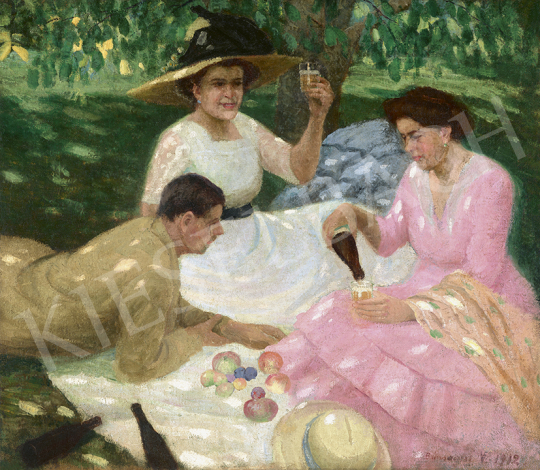   - Picnic in Outdoor, 1912  | 63st Winter Auction auction / 142 Lot