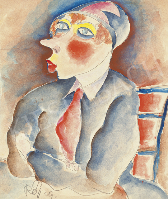 Ronay, Marcel - In the Coffee House, 1929 | 63st Winter Auction auction / 155 Lot