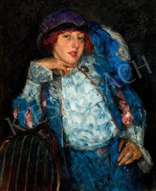 For sale  Czencz, János - The Coquettish Look, 1916 's painting
