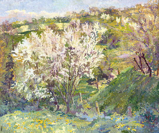 Boemm, Ritta - Spring Hillside | 64st Autumn Auction auction / 215 Lot