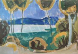 Tamás, Ervin - Colorful Lake Shore (Balaton), 1959 