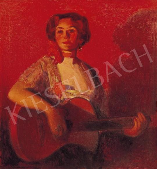 Herrer, Cézár - Spanish Woman with a Guitar | 5th Auction auction / 28 Lot