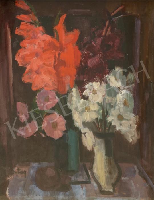 For sale Freytag, Zoltán - Lily still life 's painting