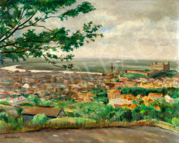 Schubert, Ernő - View of Bratislava, 1931 