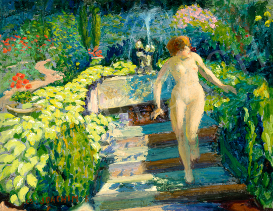  Csejtei Joachim, Ferenc - In Summer Garden, 1910s | 74. Spring auction auction / 28 Lot
