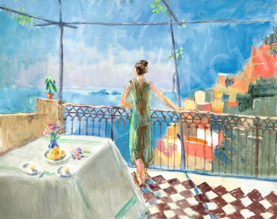  Fenyő, György - Summer Morning (Mediterranean Terrace), 1930s | 74. Spring auction auction / 32 Lot