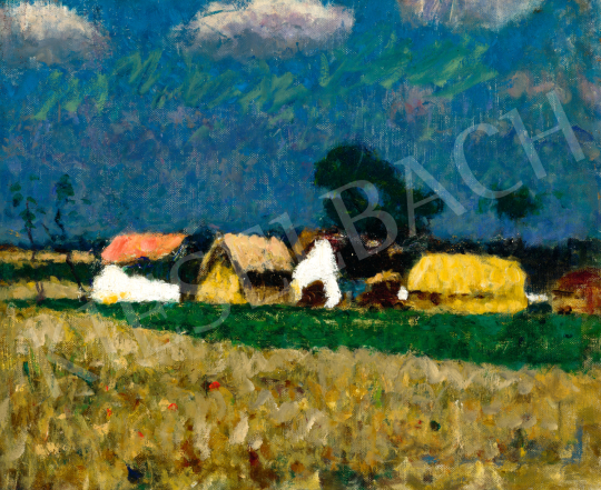  Koszta, József - Hungarian Landscape (Lights of Summer on the Great Plains), 1920s | 74. Spring auction auction / 87 Lot