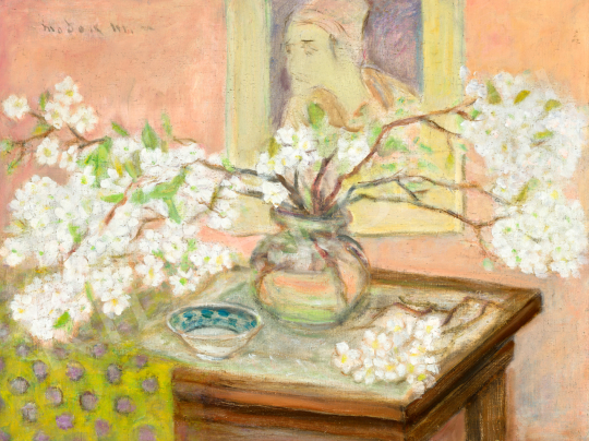  Modok, Mária (Czóbel Béláné) - Spring Still Life | 74. Spring auction auction / 95 Lot