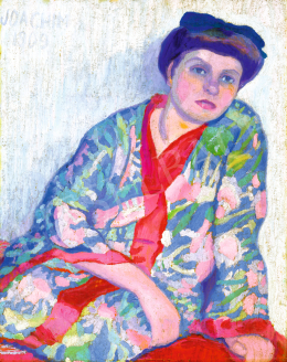  Csejtei Joachim, Ferenc - Japanese Kimono, 1909 