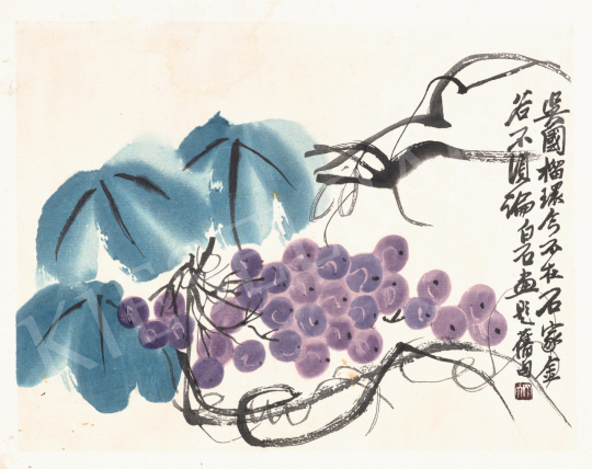  Qi Baishi - Grape | 74. Spring auction auction / 219 Lot