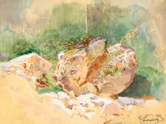  Mednyánszky, László - Detail of the High Tatras | 74. Spring auction auction / 226 Lot