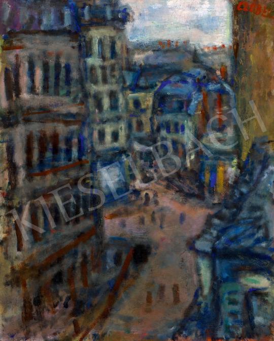 Eladó  Czóbel Béla - Párizsi városrészlet (Rue Vital), 1930-as évek festménye