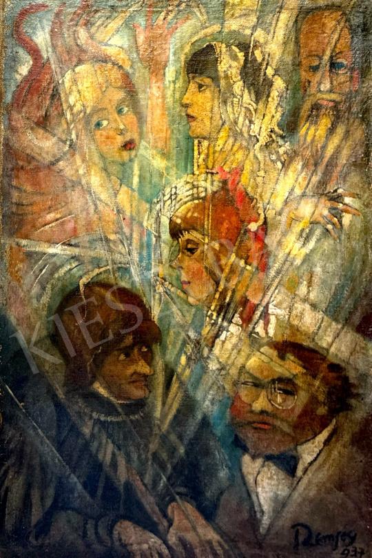 Eladó  Remsey Jenő György - Ünnep, 1937  festménye