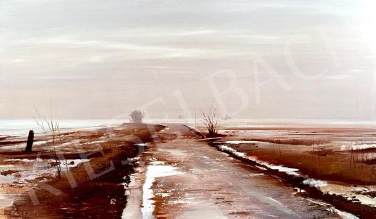 For sale  Fejér, Csaba - Landscape in winter  's painting