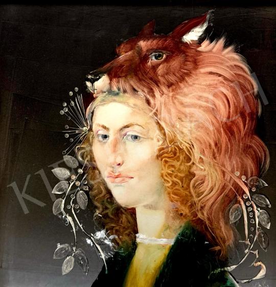 For sale  Szász, Endre - Young man (Fox cream headgear) 's painting