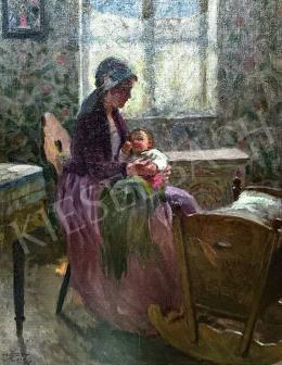  Nagy, Vilmos - Mother with child  