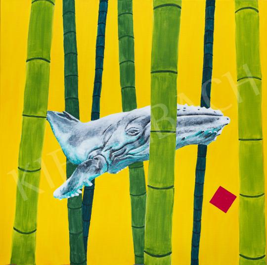 For sale  Brezó Dorottya - Whale in the bamboo forest, 2018  's painting