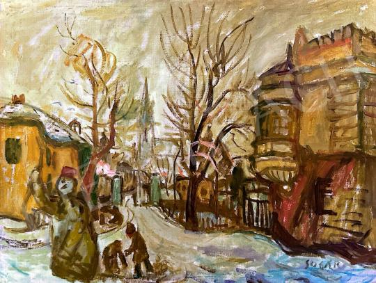 For sale  Sugár, Gyula - Winter in Budapest 's painting