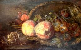 Ádler, Mór - Still life with fruits  