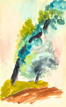  Szőnyi, István - Gaudy Trees in the Wind, early 1930s 