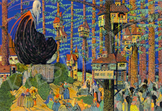 Jaschik, Álmos, - Where the Tales are Born, c. 1915 | 75th Autumn auction auction / 34 Lot