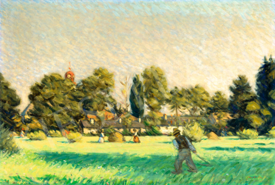 Mikola, András - On the Green Field in Nagybánya | 75th Autumn auction auction / 45 Lot