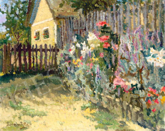 Boemm, Ritta - Garden with Flowers, 1910s | 75th Autumn auction auction / 47 Lot