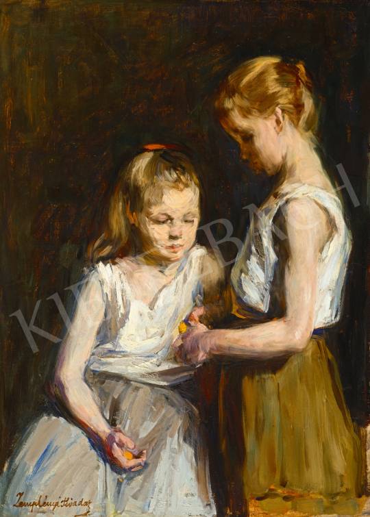 Zemplényi, Tivadar - Young Girls Peeling Oranges | 75th Autumn auction auction / 48 Lot