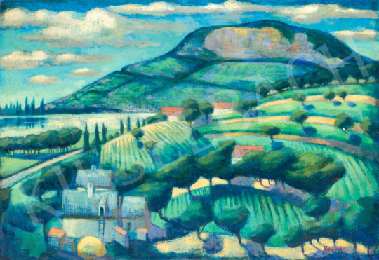  Rafael, Győző Viktor - Badacsony Landscape | 75th Autumn auction auction / 71 Lot