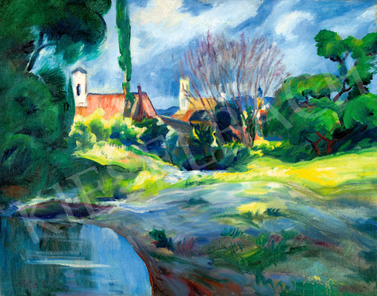 Jeges, Ernő - Szentendre with Bükkös Stream, 1929 | 75th Autumn auction auction / 104 Lot