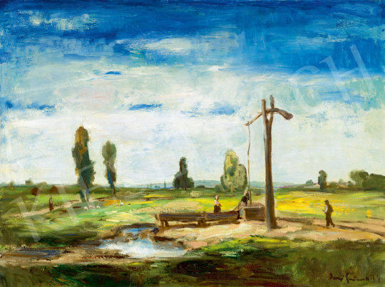  Iványi Grünwald, Béla - After Rain (Great Hungarian Plane) | 75th Autumn auction auction / 157 Lot