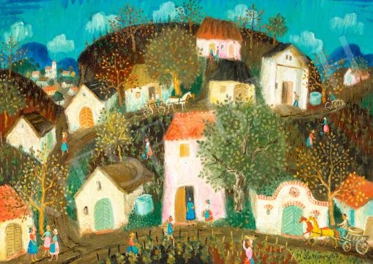 Pekáry, István - Harvest, 1967 | 75th Autumn auction auction / 171 Lot